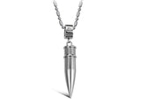 BULLETPROOF Steel Necklace - The Dragon Shop - Geek Culture