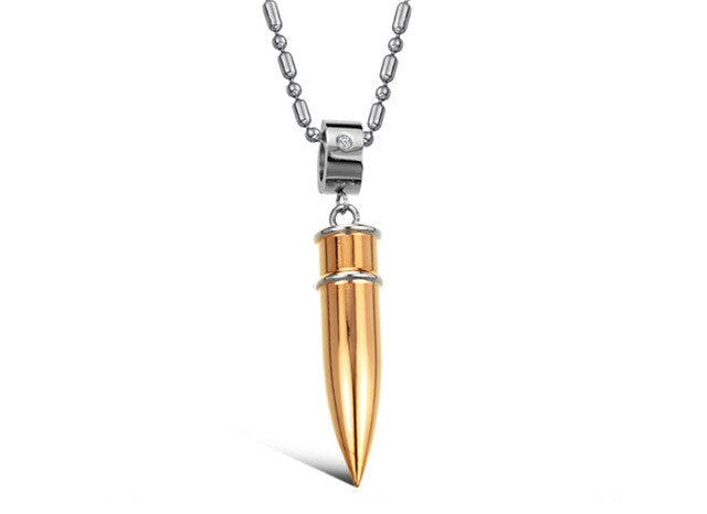 BULLETPROOF Steel Necklace - The Dragon Shop - Geek Culture