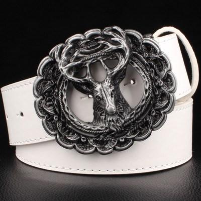 IRONHORN Leather Belt - The Dragon Shop - Geek Culture