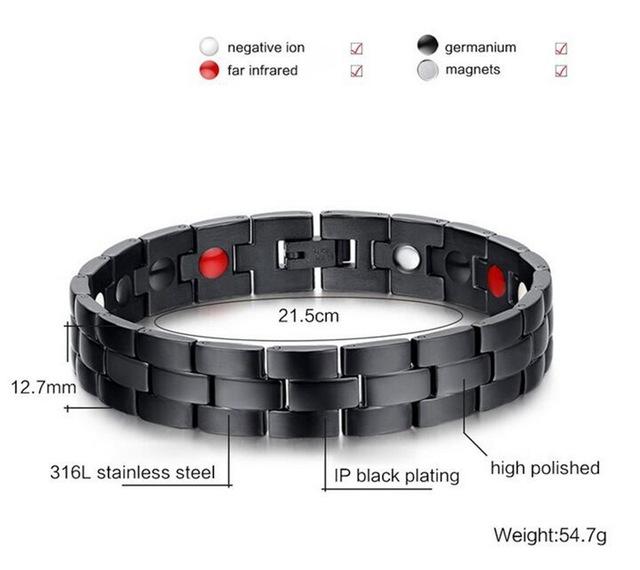 Digital Darkness Steel Bracelet The Dragon Shop