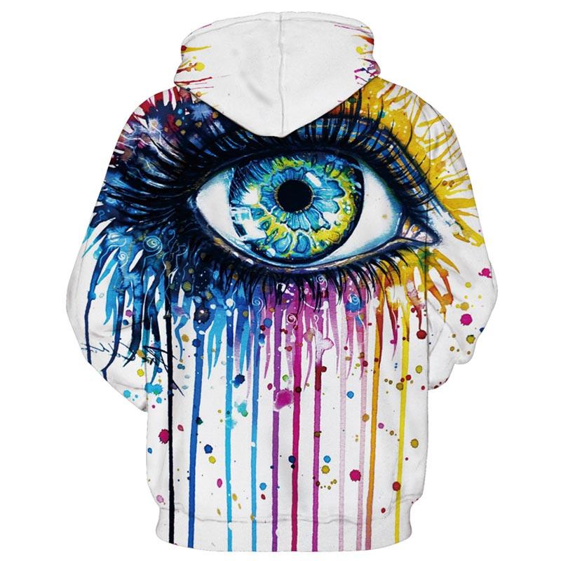 World in Color Artistic Hoodie The Dragon Shop