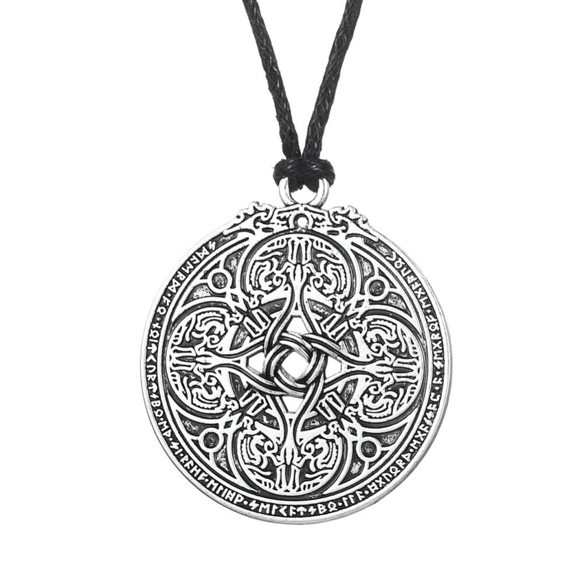 Viking Dragon Shield Necklace The Dragon Shop