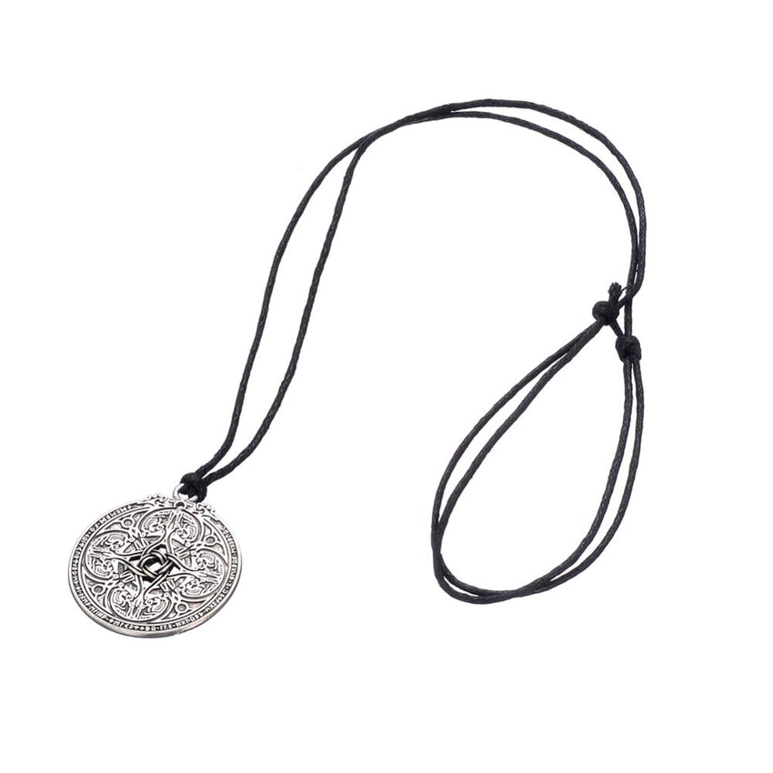 Viking Dragon Shield Necklace The Dragon Shop