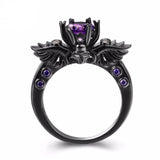 WIDOWMAKER Amethyst Ring The Dragon Shop