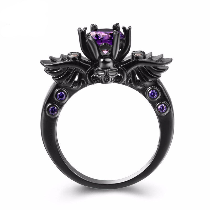 WIDOWMAKER Amethyst Ring The Dragon Shop