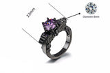 WIDOWMAKER Amethyst Ring The Dragon Shop