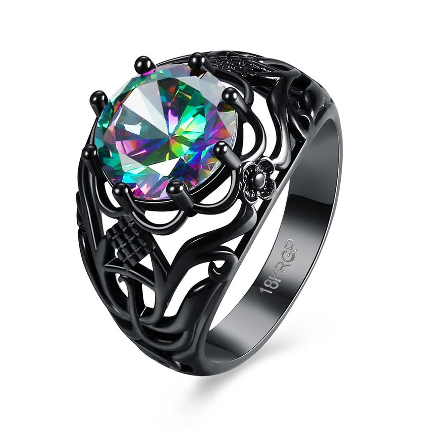 Dark Queen Gem Ring The Dragon Shop