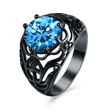 Dark Queen Gem Ring The Dragon Shop