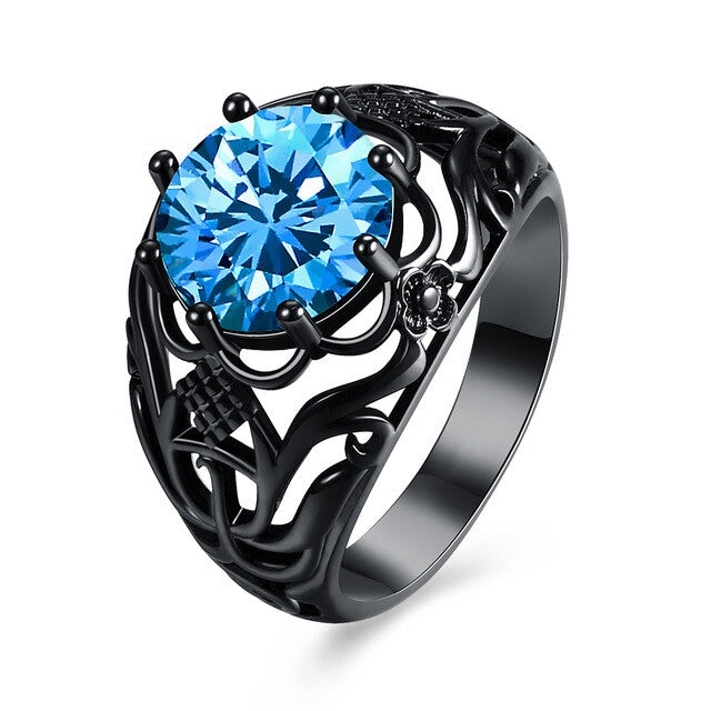 Dark Queen Gem Ring The Dragon Shop