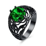 Dark Queen Gem Ring The Dragon Shop