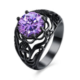 Dark Queen Gem Ring The Dragon Shop
