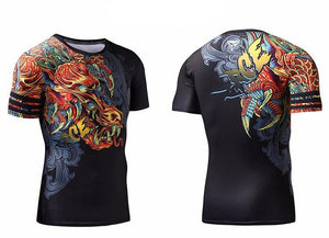 Dragon King Fitness Shirt - The Dragon Shop - Geek Culture