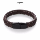 STRONGHOLD Leather Bracelet Series The Dragon Shop
