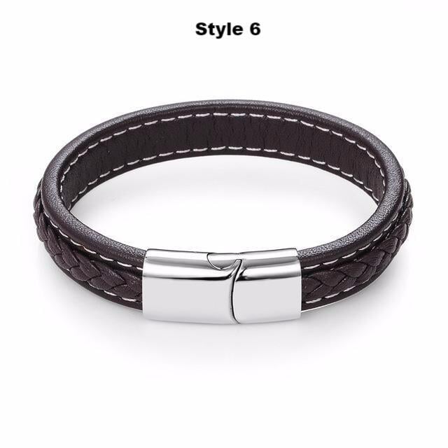 STRONGHOLD Leather Bracelet Series The Dragon Shop