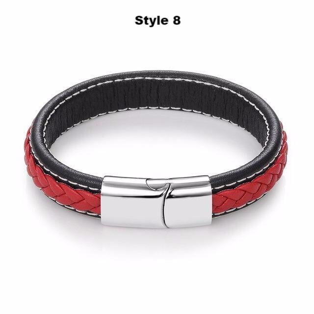 STRONGHOLD Leather Bracelet Series The Dragon Shop