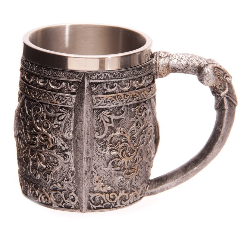 Viking Skull Beer Mug The Dragon Shop