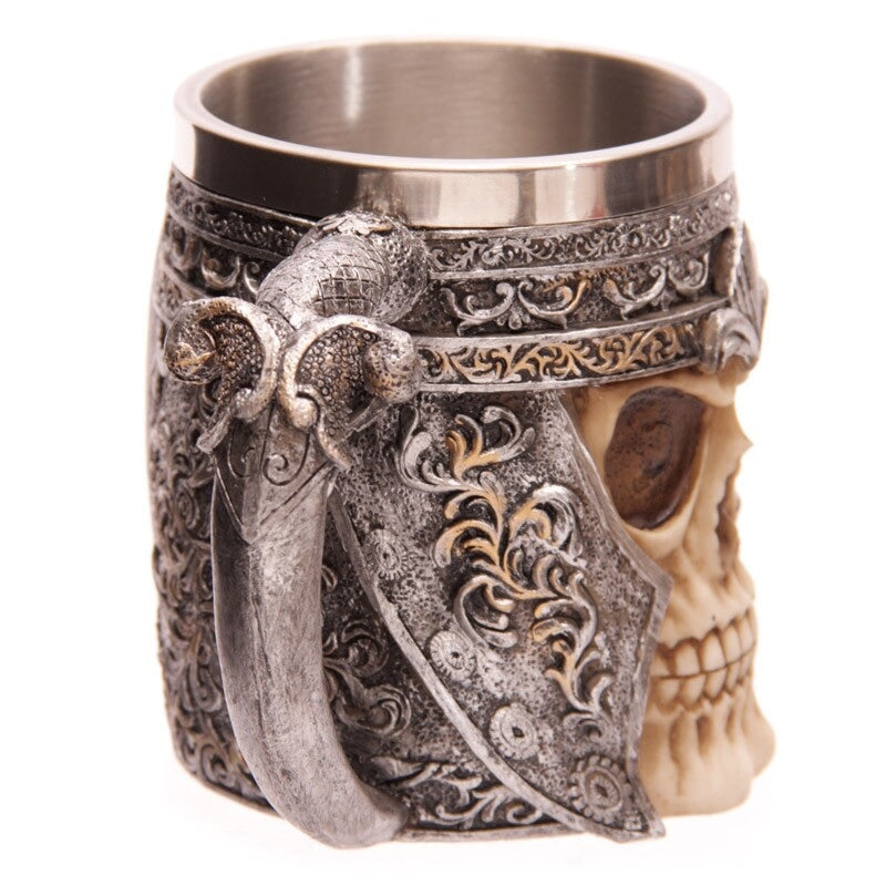Viking Skull Beer Mug The Dragon Shop
