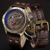 RUMBLE Steampunk Bronze Watch - The Dragon Shop - Geek Culture