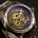 RUMBLE Steampunk Bronze Watch The Dragon Shop