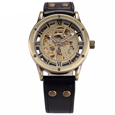 RUMBLE Steampunk Bronze Watch The Dragon Shop