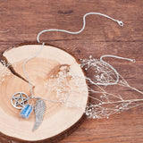 "DUALITY" Silver Necklace The Dragon Shop