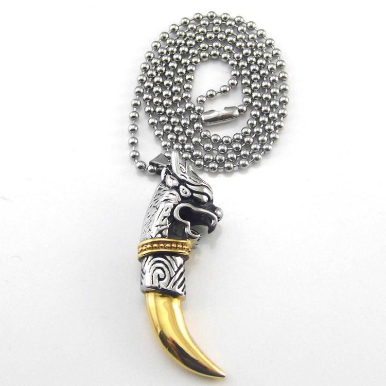 CLAW Titanium Necklace - The Dragon Shop - Geek Culture