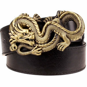 DRAGONBORN Leather Belt - The Dragon Shop - Geek Culture