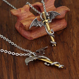 Dragon Sword Steel Necklace The Dragon Shop